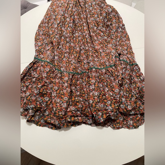 NWT FREE PEOPLE Molly Joe Floral Sundress In Forest Combo , Sz M - Picture 16 of 16